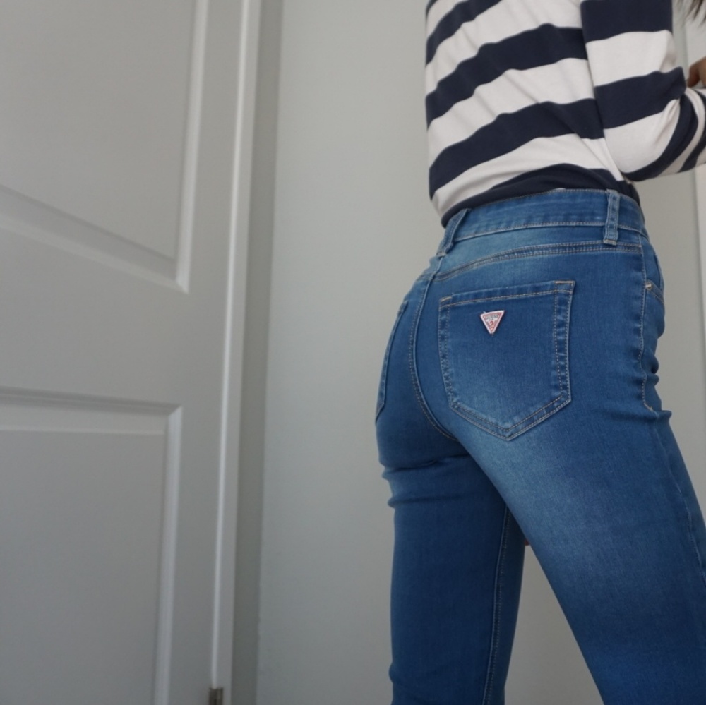 Guess High Waisted Skinny Jeans